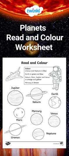 Design Your Own Planet Worksheet In 2021 Planet For Kids Space