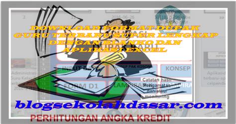 3 0 36 pedoman, perhitungan dan tabel penilaian angka kredit guru terbaru 7. DOWNLOAD FORMAT DUPAK GURU TERBARU SUPER LENGKAP DENGAN ...