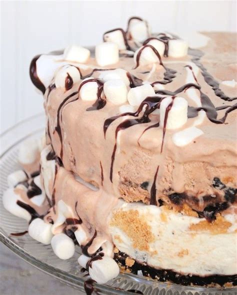 How Good Does This Smores Ice Cream Cake Look Smores Ice Cream Cake