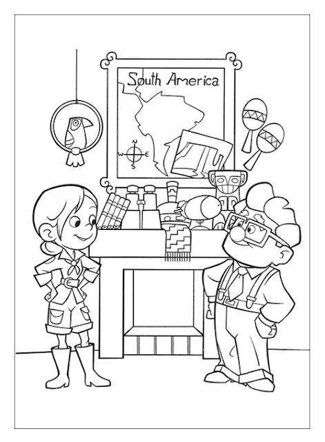 UP DIBUJOS PARA COLOREAR