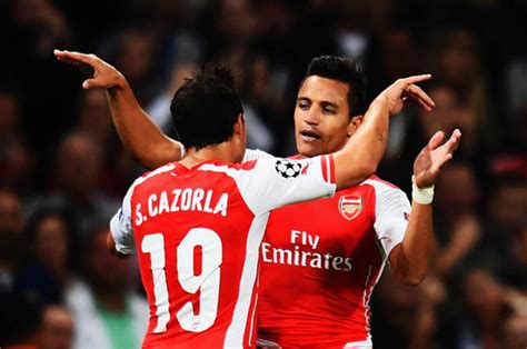 snapped alexis sanchez bags his first arsenal goal in besiktas champions league clash daily star