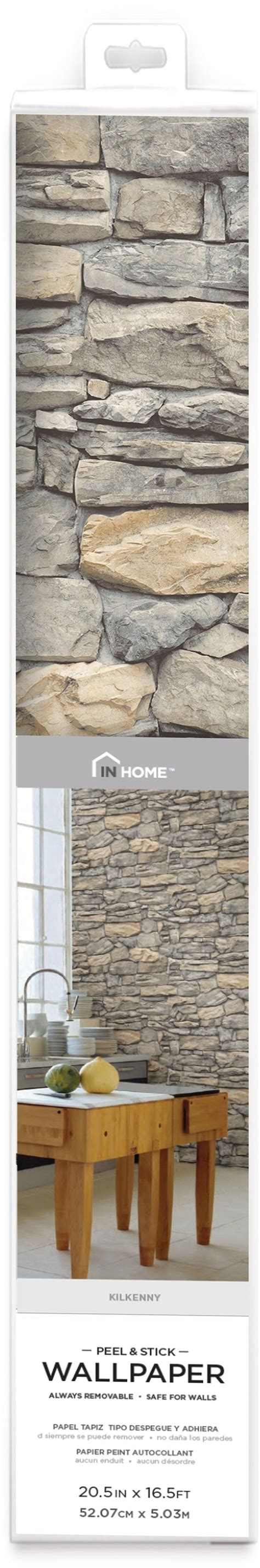 Inhome Kilkenny Stone Peel And Stick Wallpaper In 2023 Peel And Stick