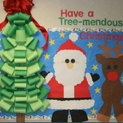 Christmas tree lights bulletin board idea from pinterest via alycia graczyk. december bulletin board ideas elementary school - Google ...