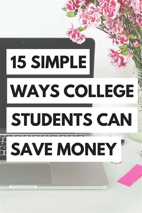 Saving money as a student will prevent you from unnecessary stressors whenever dealing with a challenging situation. 15 Simple Ways College Students Can Save Money | Saving ...