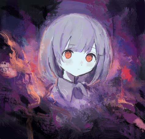 Safebooru 1girl Abstract Abstract Background Bangs Expressionless