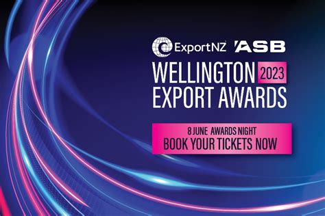 Exportnz Asb Wellington Export Awards 2023 Exportnz