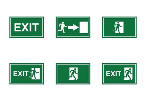Free fire icons about 193 icons in 0.04 seconds. Free Emergency Exit Sign Vector - Download Free Vector Art ...