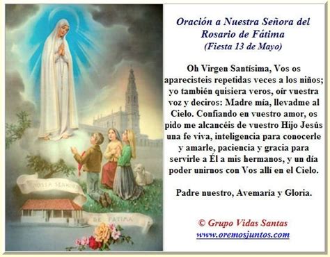 Imágenes de Nuestra Señora de Fátima para descargar y compartir este 13