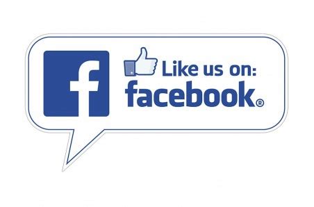 Like us on Facebook Sticker