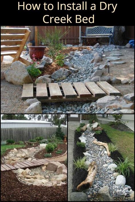 This Diy Dry Creek Bed Project Is Both Functional And Aesthetically