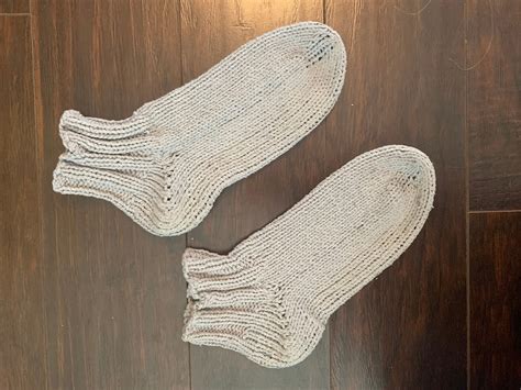 Knitting Pattern Basic Toe Up Sock Etsy