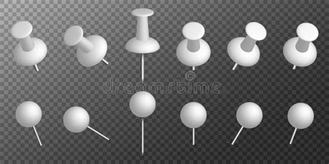 Push Pins Thumbtacks Stock Vector Illustration Of Element 246744975