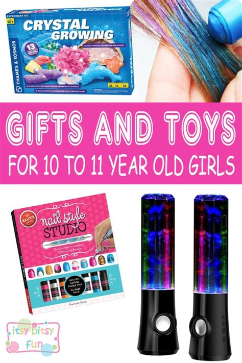 Shopping for girls is just plain fun (even when you're looking for gifts for teenage girls, who in our experience, may be on the pickier side). Best Gifts for 10 Year Old Girls in 2017 - itsybitsyfun.com