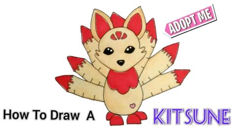 Roblox Adoptme Kitsune Drawing