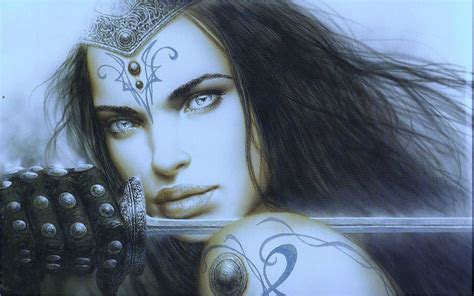 Blissful Luis Royo Wallpaper Touch