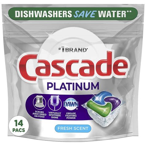 Cascade Dishwasher Pods Dishwasher Detergent Dish Detergent Soap