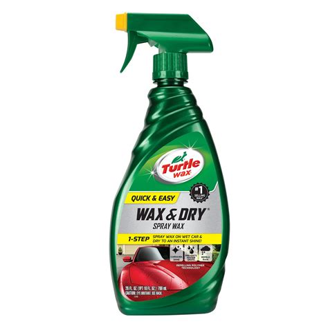 Turtle Wax Quick And Easy 1 Step Wax And Dry Spray Wax 26 Oz