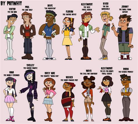 Ive Finished My Oc Cast What Do You Think Rtotaldrama