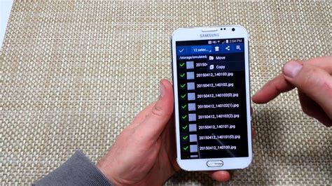 Find out more about setting the default storage for photos and videos as the sd card. Samsung Galaxy Note 2 How to Copy Move transfer files photos folders to SD Memory Card - YouTube