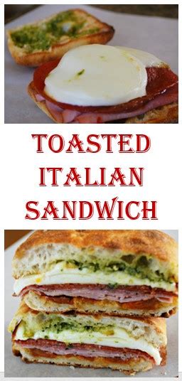 Quick And Easy Toasted Italian Sandwich The Best Recipes