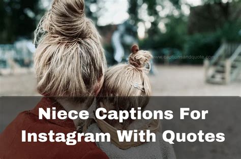 360 Cute Niece Captions For Instagram With Quotes In 2024