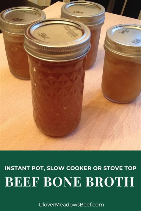 If you prefer a thinner consistency or the soup begins to thicken over time, just dilute with additional water as needed. How to Make Bone Broth (Instant Pot, Slow Cooker or Stove ...