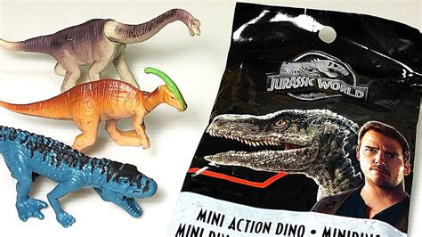 Jurassic World Fallen Kingdom Mini Action Dino Wave 3 Blind Bag