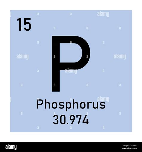 Phosphorus Element Icon Illustration Stock Vector Image And Art Alamy