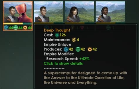 Alongside a standard machine intelligence, you can also play as driven assimilators, rogue servitors, and determined exterminators, each of which alter the core playstyle of a machine intelligence significantly. building deep thought 2 image - Stellaris - Hitchhikers Guide to the Galaxy mod for Stellaris ...