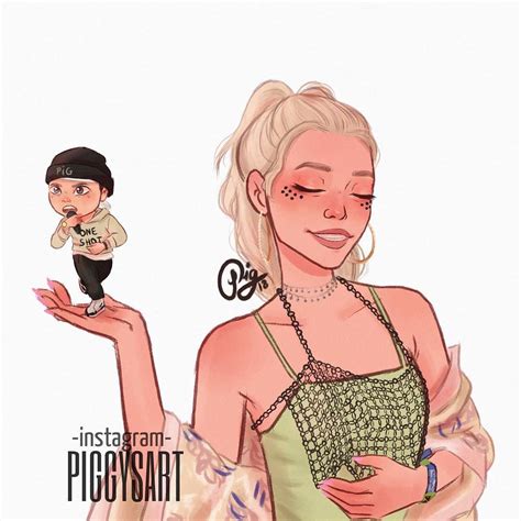 Illustration Drawing Fanart Draw Piggysart Instagram Loren Gray Eminem