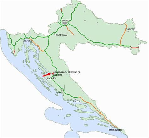 Die politische karte von kroatien zeigt die umgebenden länder mit internationalen grenzen, 20 ländergrenzen mit ihren hauptstädten und der nationalen hauptstadt. Paklenica - nacionalni parkovi