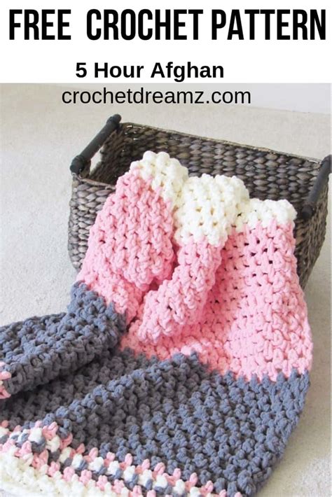 Free Crochet Baby Blanket Patterns For Beginners 2019