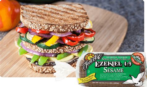 Sold & shipped by carolina commerce. Ezekiel 4:9 Sesame Sprouted Whole Grain Bread | Food For Life