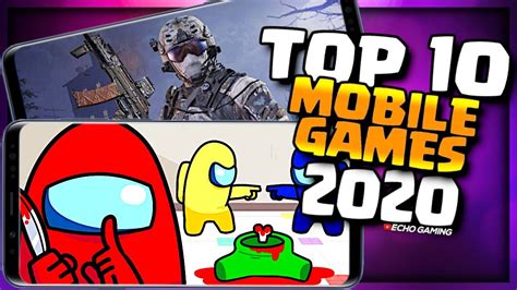 Top 10 Best Most Popular Mobile Games Of 2020 Youtube