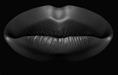 3d Realistic Lips Female Model Turbosquid 1593132