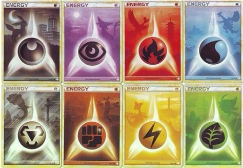 Pokemon Energy Cards