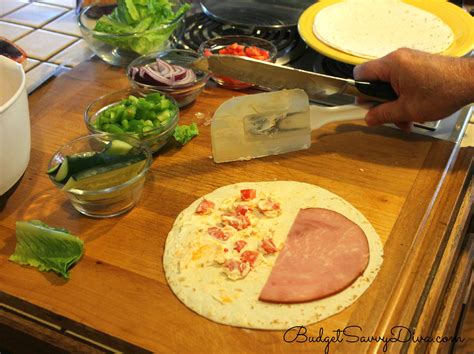 Southwest Ham Wrap Recipe Budget Savvy Diva