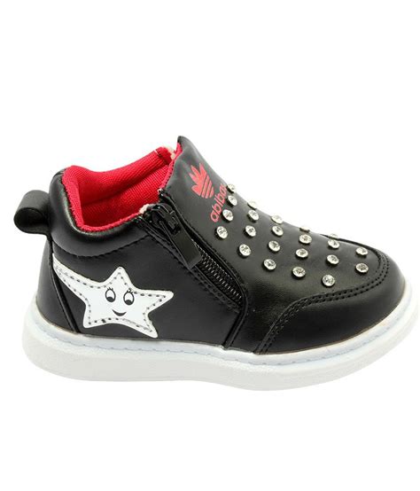 Abibas Black Casual Shoes For Kids Price In India Buy Abibas Black
