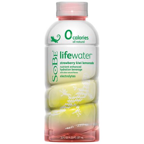 Sobe Strawberry Kiwi Lemonade Water Beverage 20 Fl Oz Delivery Or