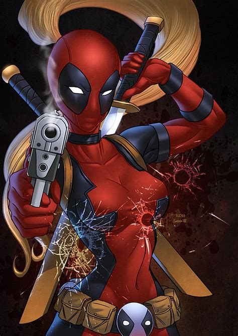 artstation lady deadpool sean ellery lady deadpool deadpool artwork deadpool art