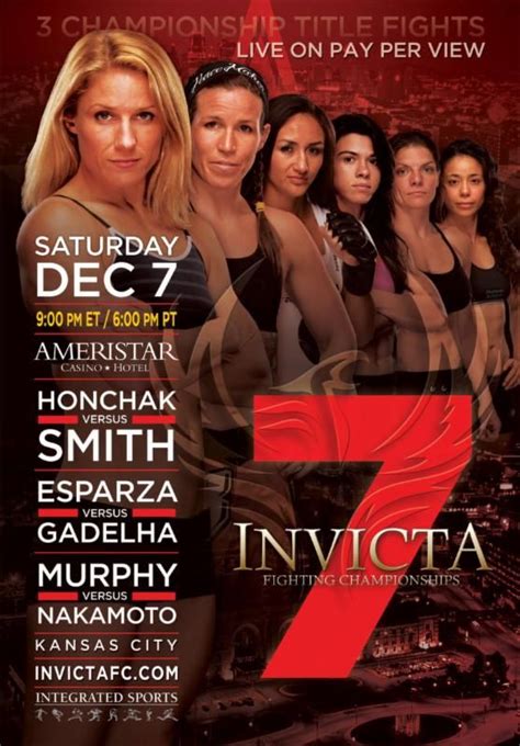 Invicta Fighting Championships 7 Womens Mma World Championship