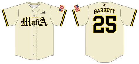 Five Star Mafia Louisiana Custom Traditional Baseball Jersey