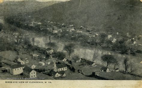 Birds Eye View Of Clendenin W Va West Virginia History Onview