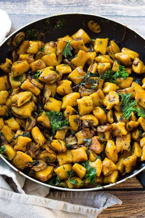 Brown Butter Butternut Squash Gnocchi With Sage Video The Girl On