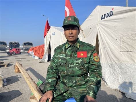 Vietnam Peoples Army Rescue Team Wins Praise For Efforts In Turkiye
