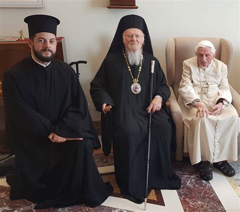 ΝΥΧΘΗΜΕΡΟΝ Ecumenical Patriarch Bartholomew Refers To The Late Pope