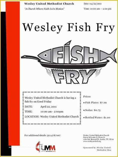 Free Fish Fry Flyer Template Of Other Printable Gallery Category Page