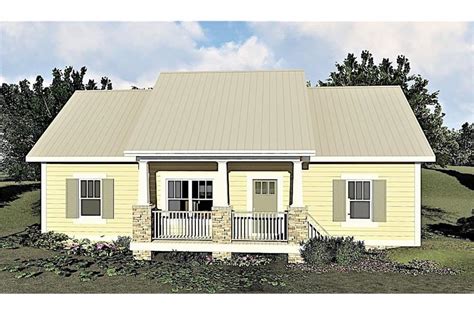 Small Country Ranch House Plan 3 Bed 2 Bath 1311 Sq Ft 123 1094