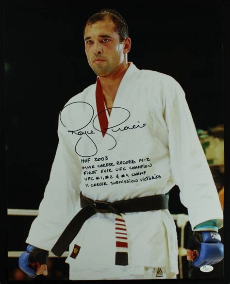 Royce Gracie Royce Gracie Signed 16x20 Ufc Action Photo With 5