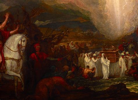 Joshua Passing The River Jordan With The Ark Of The Covenant 1800 By